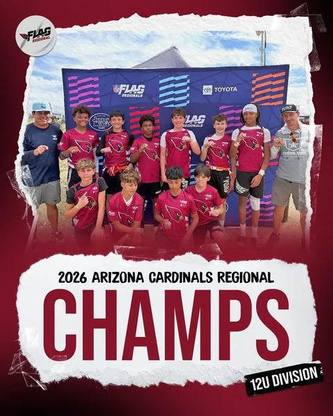 2026 Arizona Cardinals Regional Champs 12U